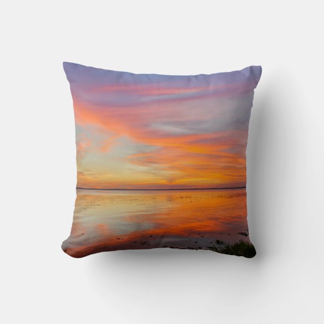 Coussin Carreau peint de ciel (Recto)