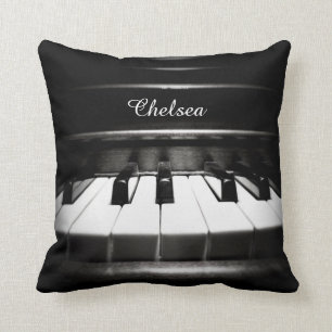 Coussin Carreau personnalisé de piano