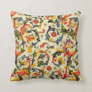 Coussin Carreau toscan de vignes