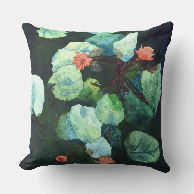 Coussin Carreau tropical (Recto)