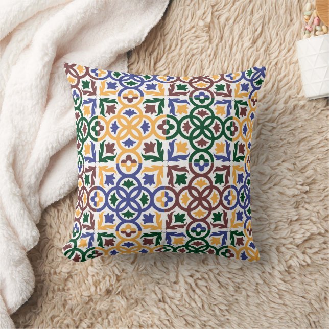Coussin Carreaux andalous 3 (Couverture)