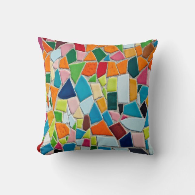 Coussin Carreaux de mosaïque (Recto)