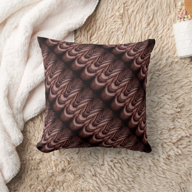 Coussin Carreaux de toit rustiques avec perspective unique (Couverture)