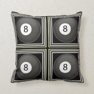 Coussin carreaux du billard 8-Ball
