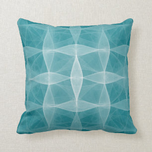 Coussin Carreaux lombaires profonds du motif tissés par