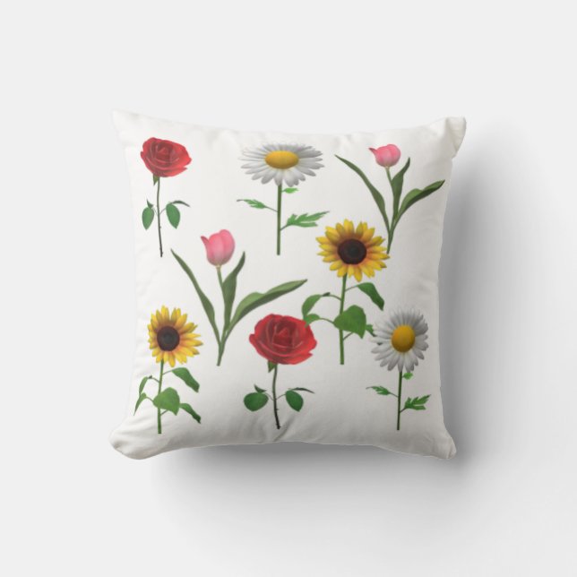 Coussin Carrelage en céramique Zazzle 4.25" x 4.25, Petit (Recto)