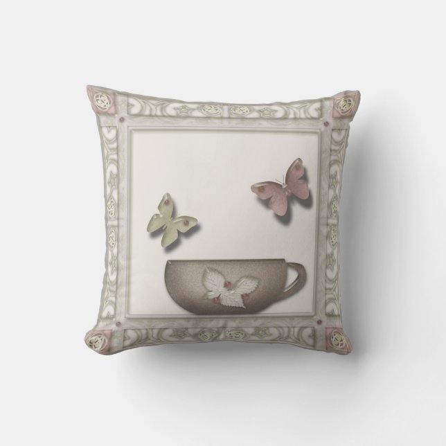 Coussin Carrelage pour la cuisine. (Recto)