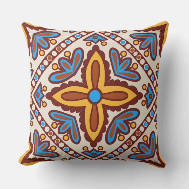 Coussin Carrelage Talavera (Recto)