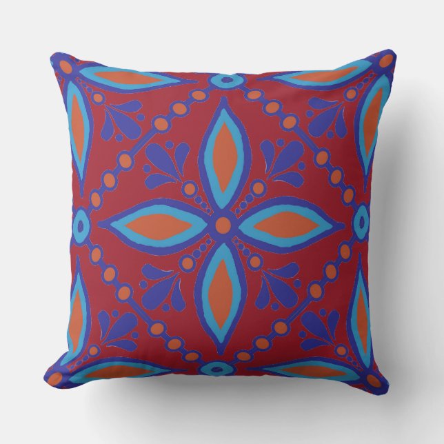 Coussin Carrelage Talavera (Recto)