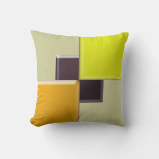 Coussin - Carrés de chevauchement moderniste