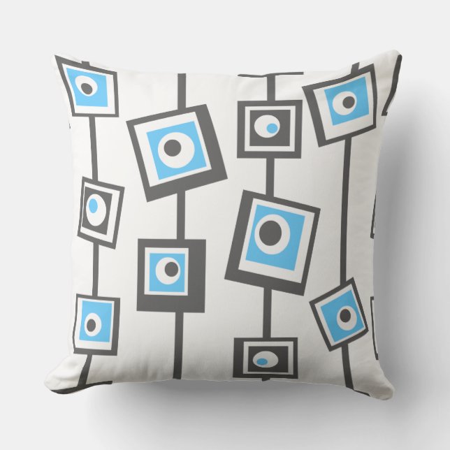 Coussin Carrés modernes (Recto)