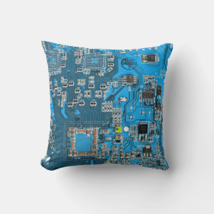 Coussin Carte circuit bleu circuit imprimé à circuit impri