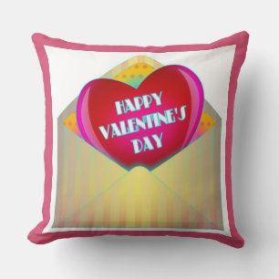 COUSSIN CARTE DE RÉALISATION "HEUREUSE SAINTE-VALENTIN"