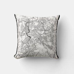 Coussin Carte de Rome Italie