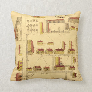 COUSSIN CARTE DE VILLAGE DE DISPOSITIF TREMBLEUR, 1849