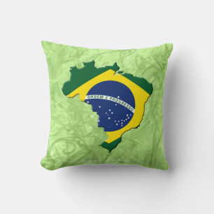 Coussin Carte du Brésil