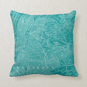 Coussin Carte graphique de New York