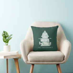 Coussin Carte moderne minima Noël religieux