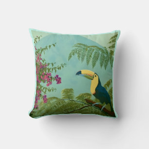 Coussin Carte postale du Costa Rica tropical