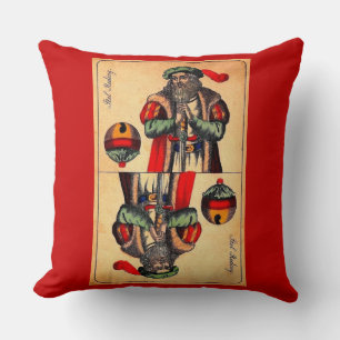 Coussin carte tarot n° 2 du 19e siècle