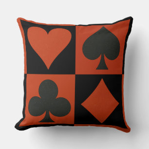 Coussin Cartes De Jeu Classiques Convient À Lancer L'Oreil