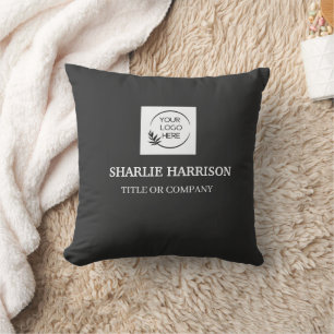 Coussin Cartes de visite   Icônes de logo personnalisées n