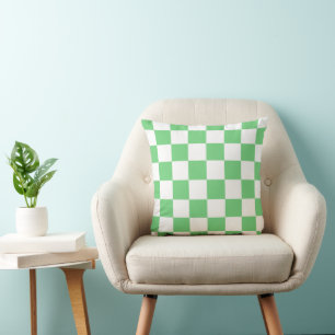 Coussin Carton de tableau de bord vert rétro Y2K
