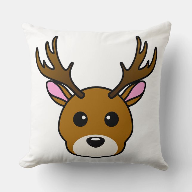 Coussin Cartoon Deer (Recto)