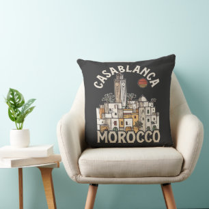Coussin casablanca maroc