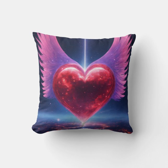 Coussin Cascade Crimson" (Recto)