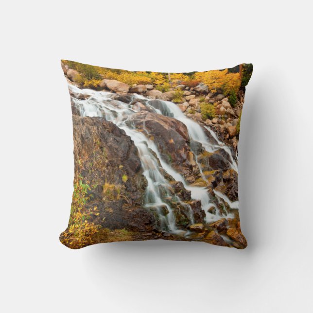 Coussin Cascade dans le parc national de Grand Teton (Recto)