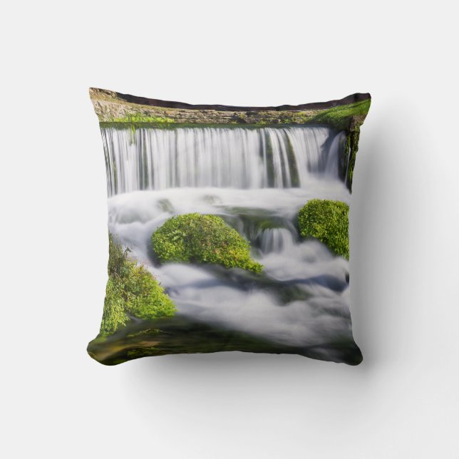 Coussin Cascade de la source Hodgson (Recto)