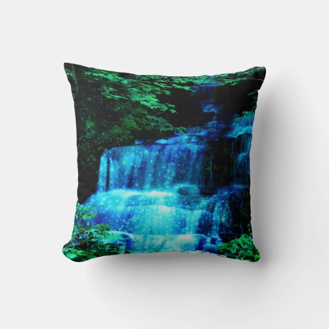 Coussin Cascade majestueuse (Recto)