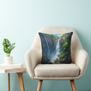 Coussin Cascade mondiale de l'Imaginaire