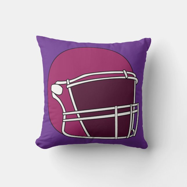 Coussin Casque de football (Recto)