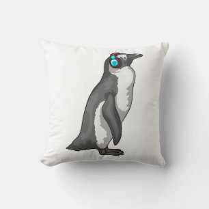Coussin Casque de musique Penguin