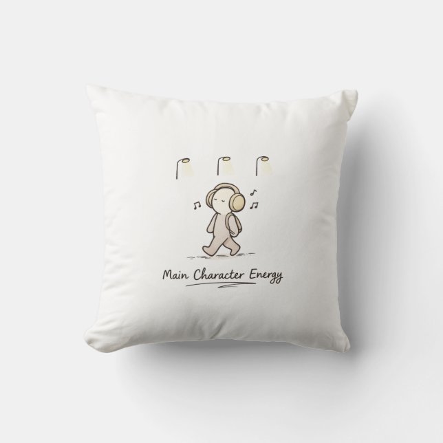 Coussin Casque Solo Walk Personnage Principal (Recto)