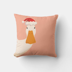 Coussin Casquette de Noël drôle de dessin mignon simple Ca