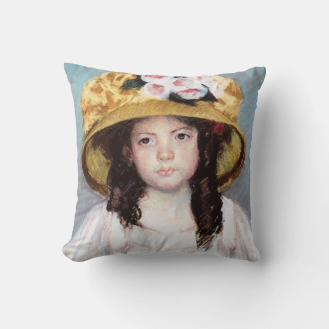 Coussin Cassatt Margot fille enfant (Recto)
