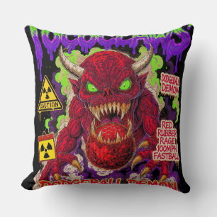 Coussin Casse nucléaire - Apocalypse fromage Snack mutant