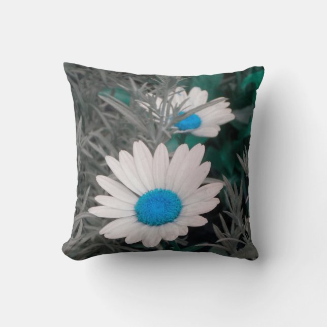 Coussin Casseroles blanches (avec bleu) Couloir à lancer 2 (Recto)