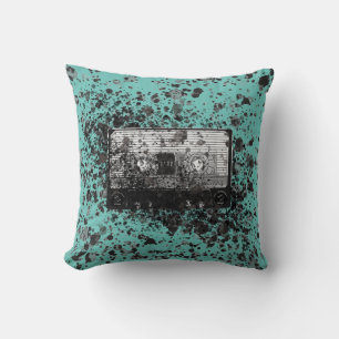 Coussin Cassette audio rétro