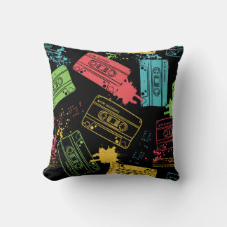 Coussin Cassettes Cool style années 90