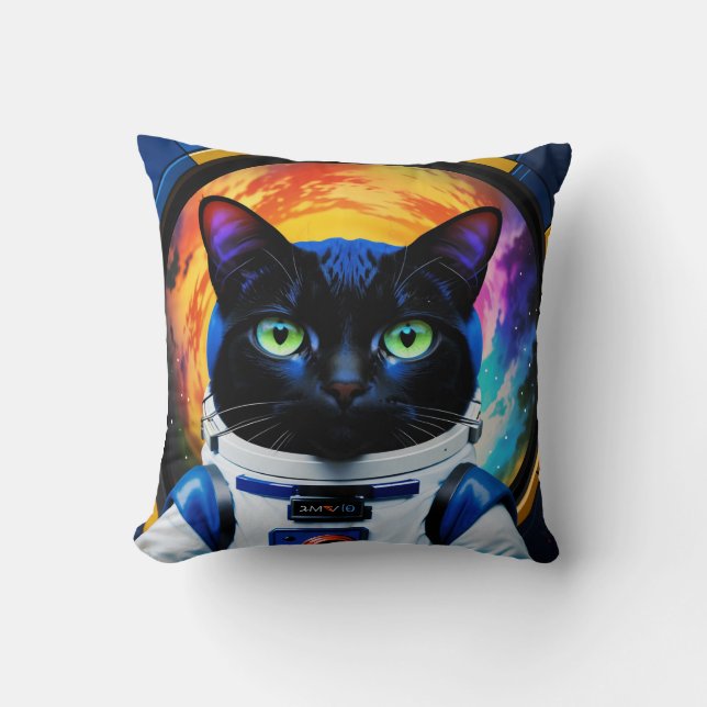 Coussin Cat Astronaut Cushion (Recto)