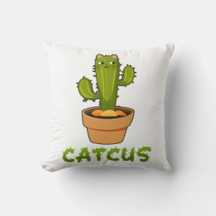 Coussin Cat Cactus Plante pour animaux