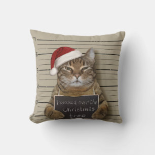 Coussin Cat Christmas