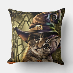 Coussin Cat Halloween