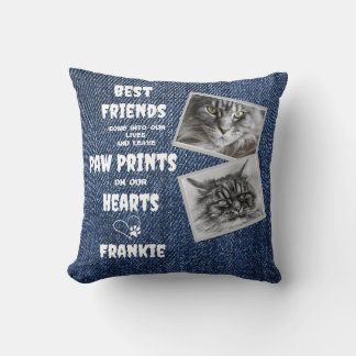 Coussin Cat Memorial Pet Perdre 2 Photo