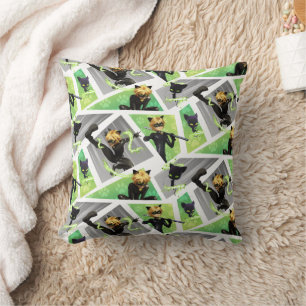 Coussin Cat Noir & Motif Plagg