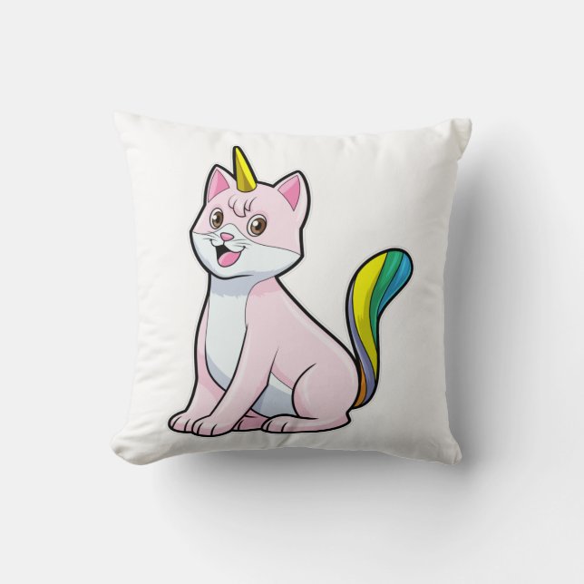 Coussin Cat Unicorn (Recto)